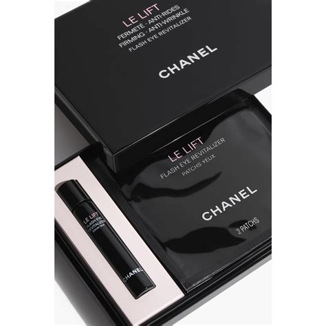 patch pour les yeux chanel|Chanel eye revitalizer.